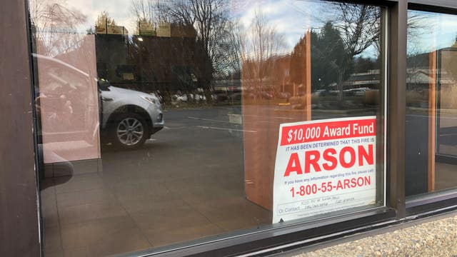 Police investigate arson at North Bend Taco Time