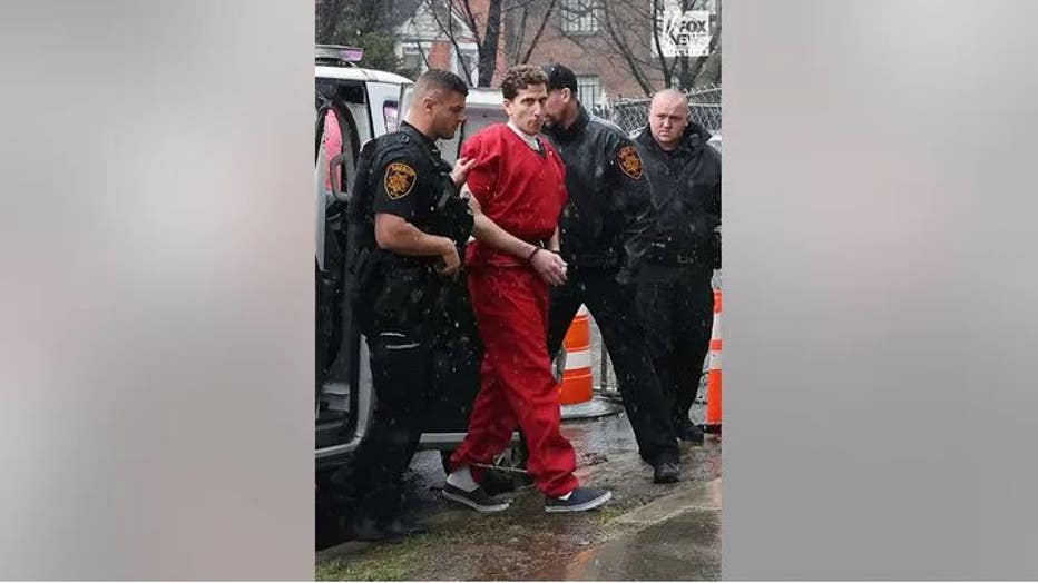 Bryan Christopher Kohberger arrives at the Monroe County Courthouse in Stroudsburg, Pennsylvania, on Jan. 3. (Credit: FOX News Digital)