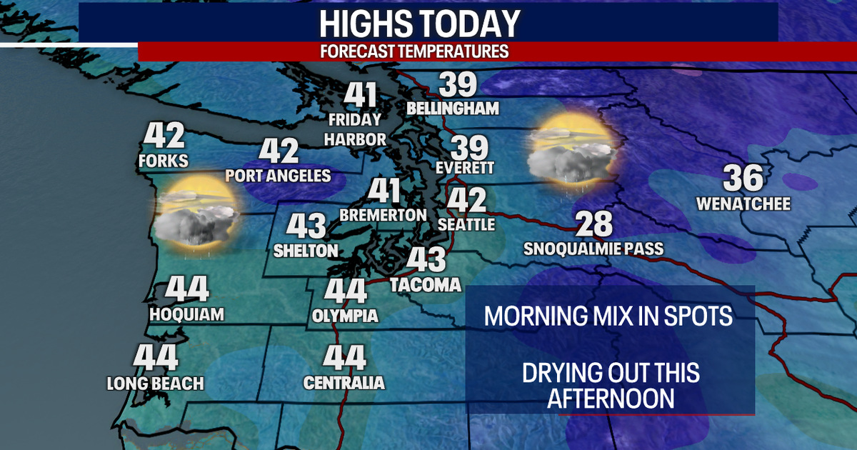 Drier weather ahead for Wednesday | FOX 13 Seattle