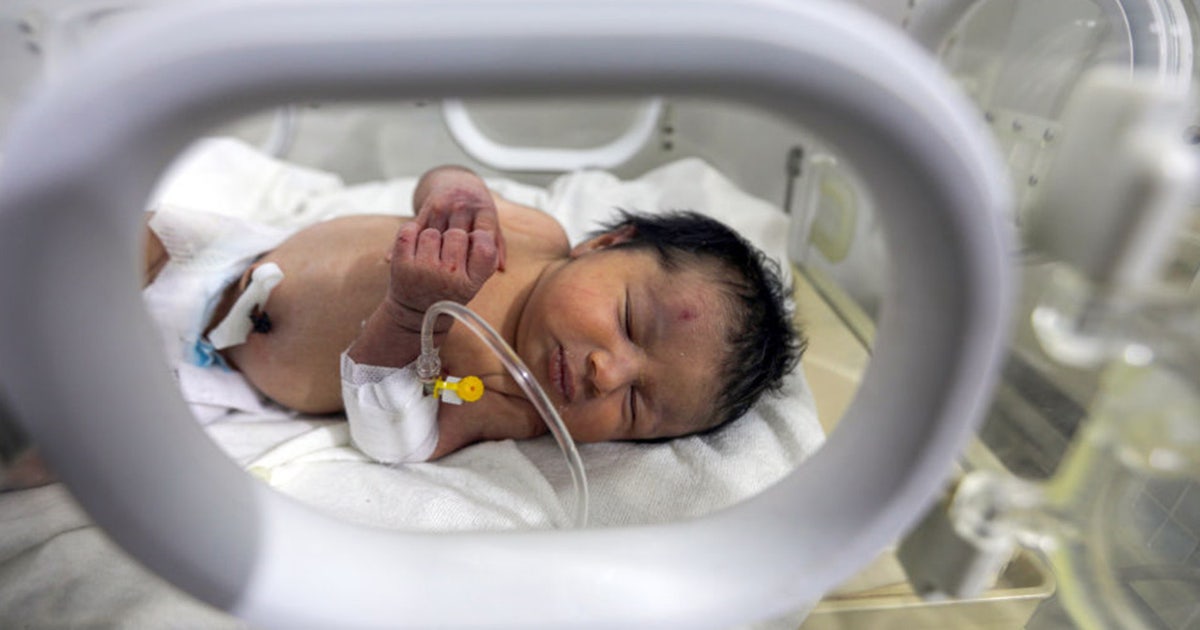 Newborn baby rescued from rubble in Syria after earthquake adopted by ...