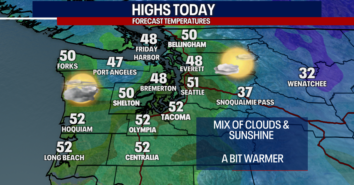 Seattle weather: One more dry day before a breezy and wet Friday | FOX ...