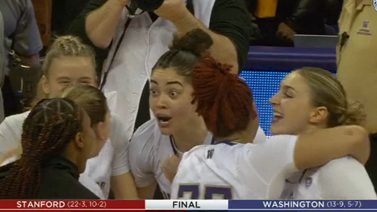 Tina Langley on “Seattle Sports Live” after huge UW women’s hoops upset over No. 2 Stanford