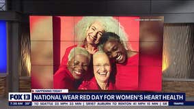 National Wear Red Day for women's heart health