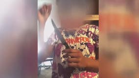 9-year-old girl records video threat with kitchen knife to classmate