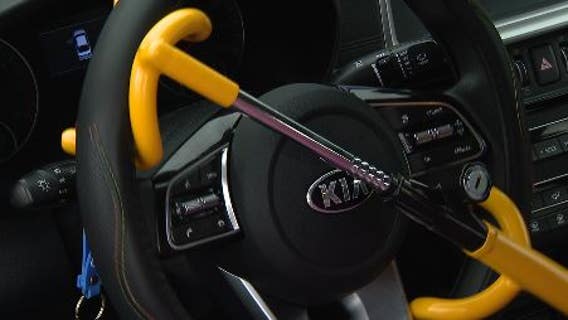 Free wheel locks available for KIA and Hyundai owners impacted by car theft trend