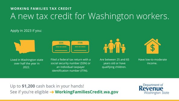 Washington Working Families Tax Credit: See if you qualify for up to $1,200