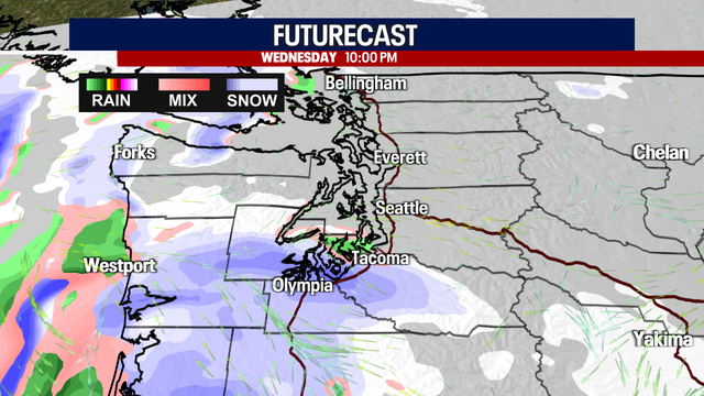 Seattle weather: Lowland snow, plunging temperatures ahead