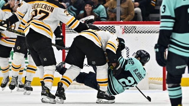 Kraken notebook: Marchand fined for Bjorkstrand trip, Driedger clears waivers