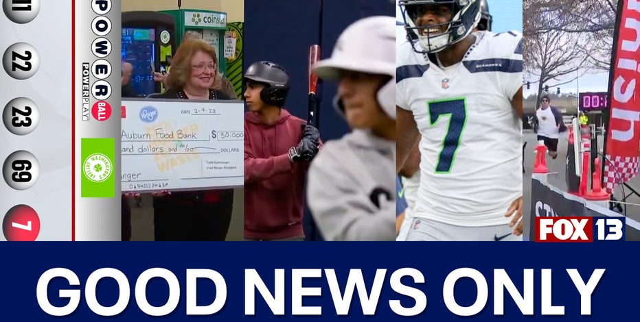 Good News Only: Someone in WA won $754.6M Powerball, Mariners open new facility, Geno Smith awarded by NFL