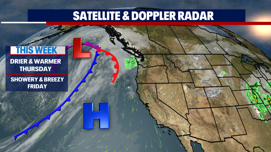 Seattle Weather: A Mostly Dry Thursday With Showery And Breezy ...