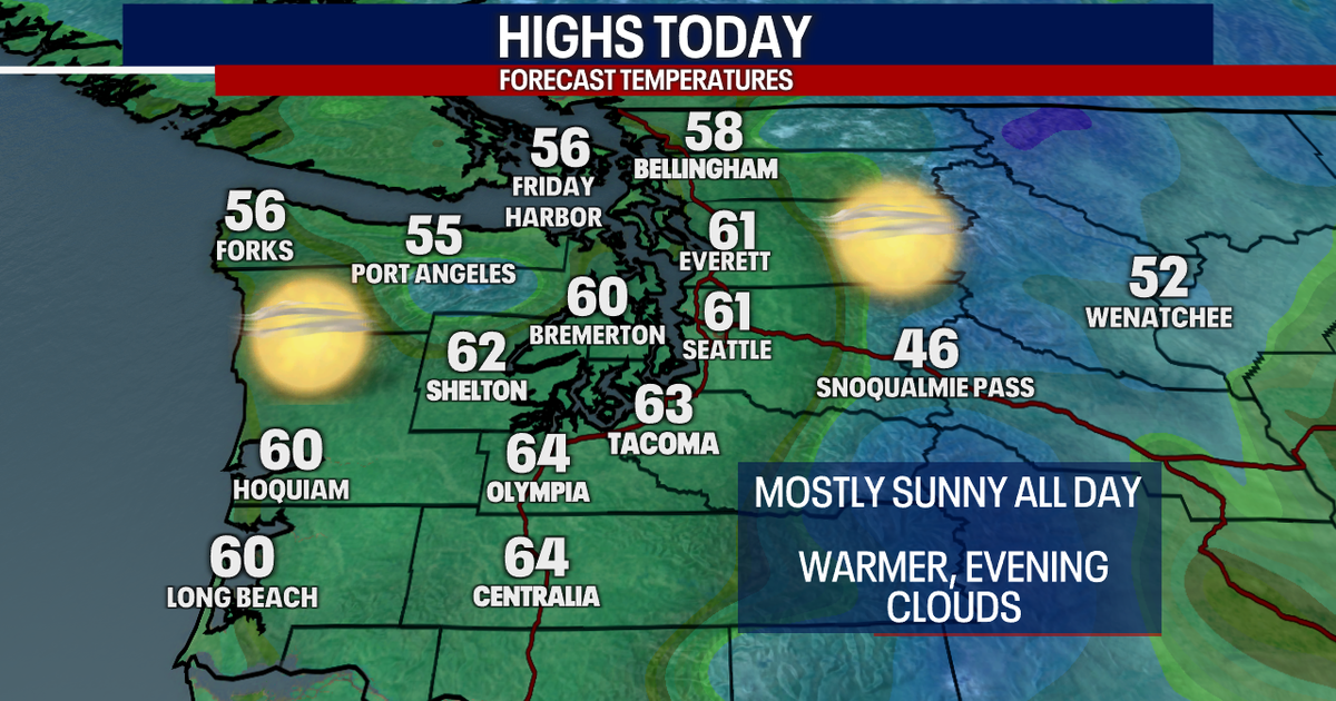 A sunny and warmer St. Patrick's Day | FOX 13 Seattle