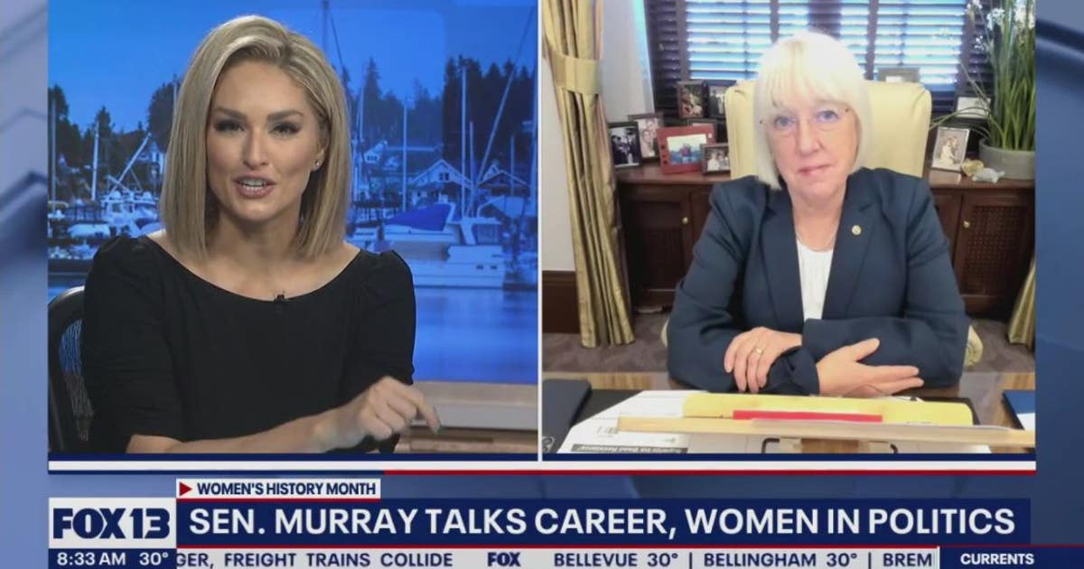 'Dream big', 'never give up'; Sen. Murray's advice to young girls in ...