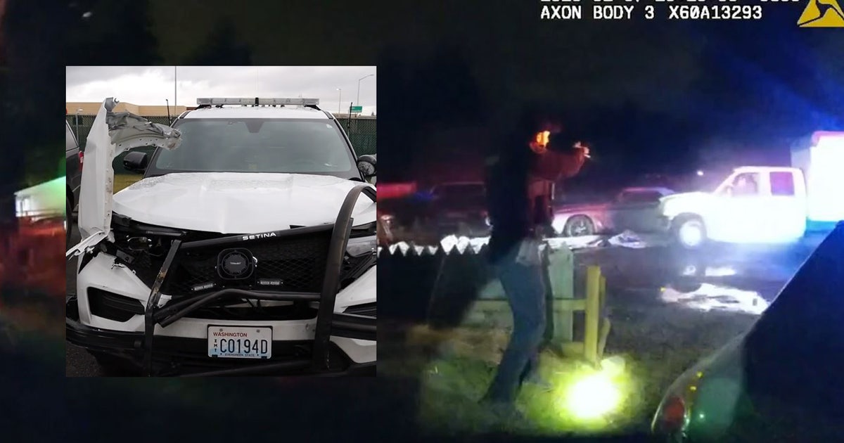 WATCH: Suspect in stolen box truck rams patrol cars to escape arrest ...