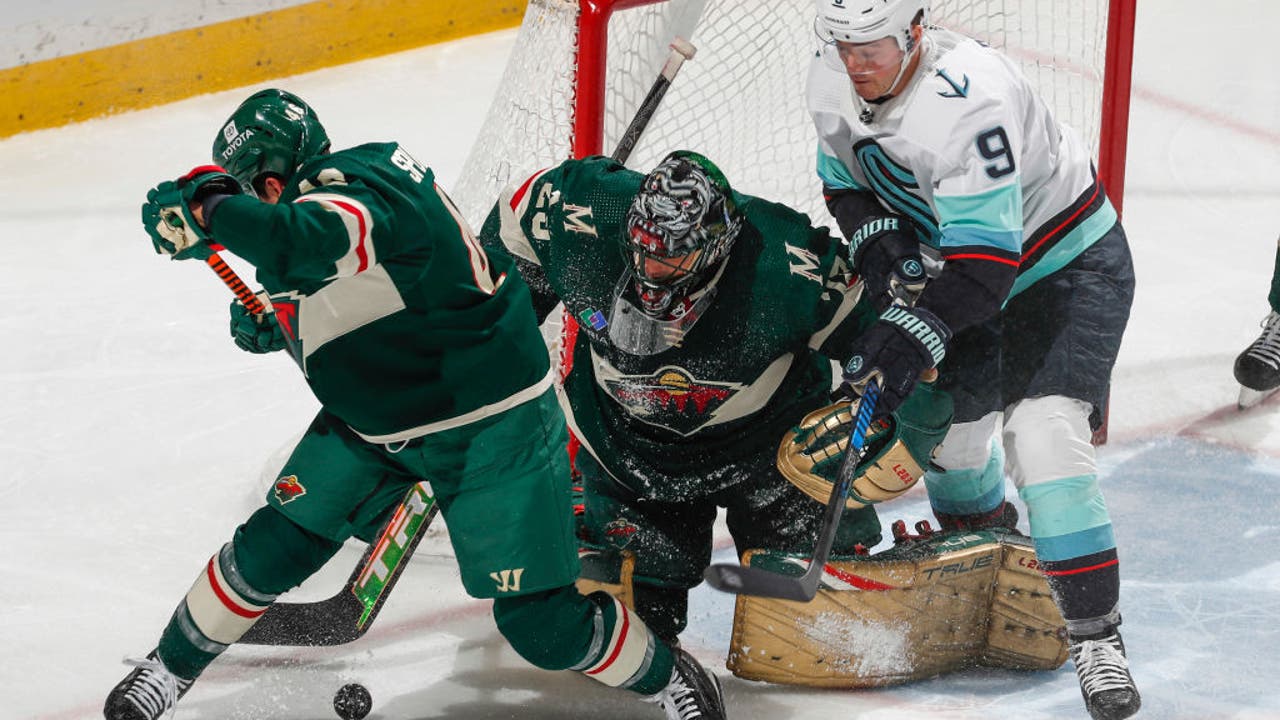 Matt Boldy Scores Hat Trick, Kraken Fall 5-1 To Wild | FOX 13 Seattle