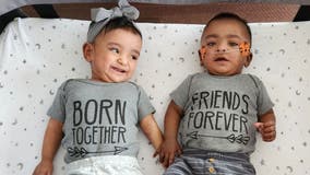 Born 4 months early, world’s most premature twins celebrate their 1st birthday