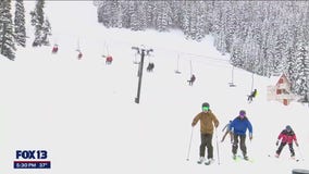 Fresh snowfall in the Cascades to benefit snowpack in Stevens Pass