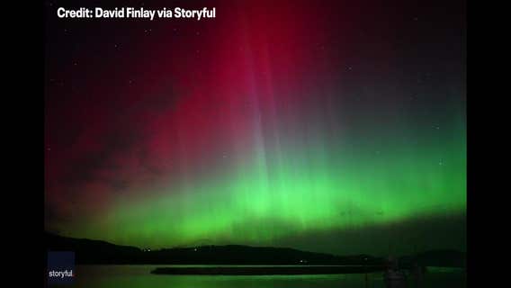 Watch: 'Mind blowing' southern lights shine over Australia