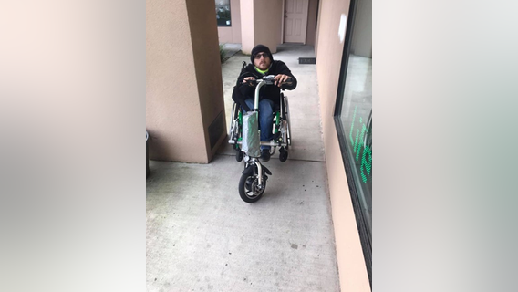 Donors help Marysville man get new adaptive wheelchair bike following theft
