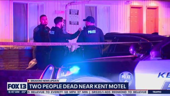 Couple arrested in California for double murder at Kent motel