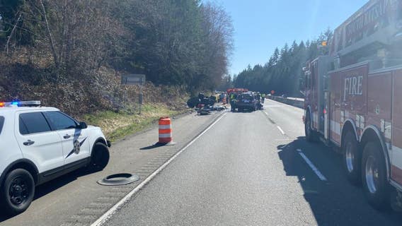 Traffic backed up for miles after wrong-way crash on SR 16; causing driver sought
