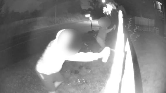 Auburn family's home vandalized with swastikas, targeted with explosives because of pride flags