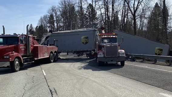 2 adults, 1 child killed in crash involving semi on I-90 near Easton