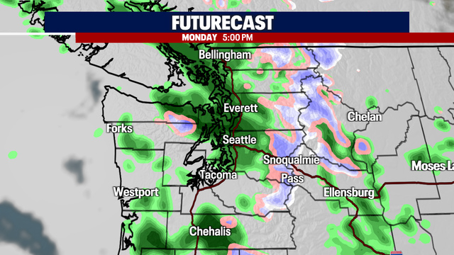 Seattle weather: First day of spring brings showers to Western Washington