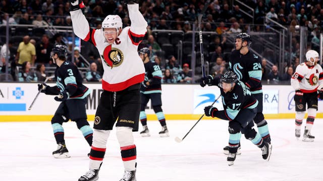 Kraken dig out of early 3-0 hole, still fall in 5-4 loss to Senators