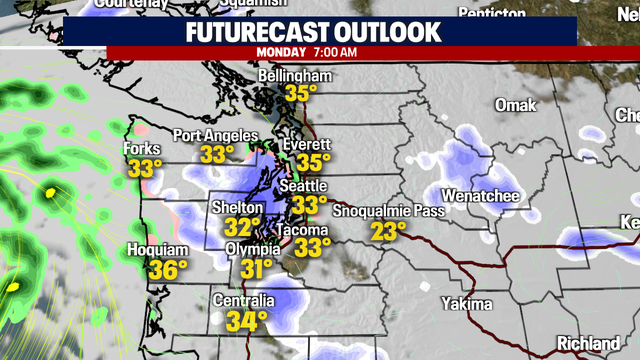 Rain/snow mix continues for the next few days for some