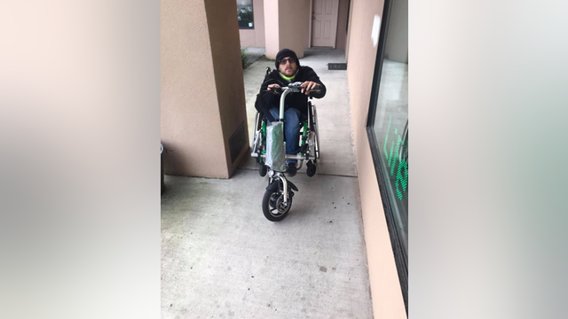 Donors help Marysville man get new adaptive wheelchair bike following theft