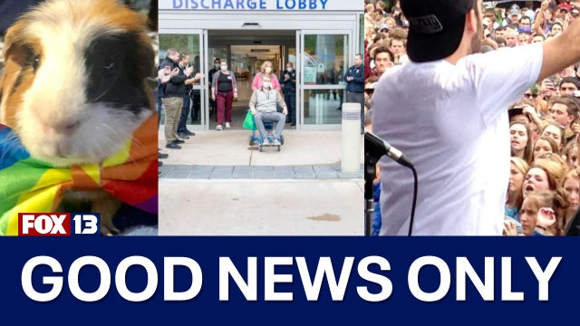 Good News Only: Paralyzed deputy walks daughter down the aisle, Everett officer released from hospital