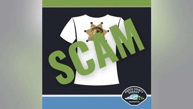 Pierce Co. Sheriff's Department warns about scam claiming to sell the agency's apparel