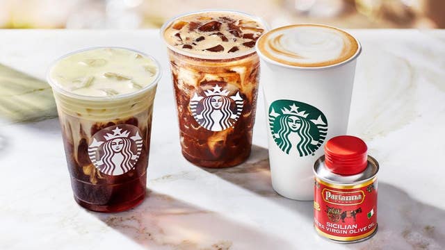 Olive oil-infused Starbucks drinks now available at select Seattle stores
