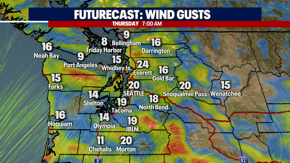 Seattle Weather: Wind And Rain Ahead Thursday With Thunder For Some ...