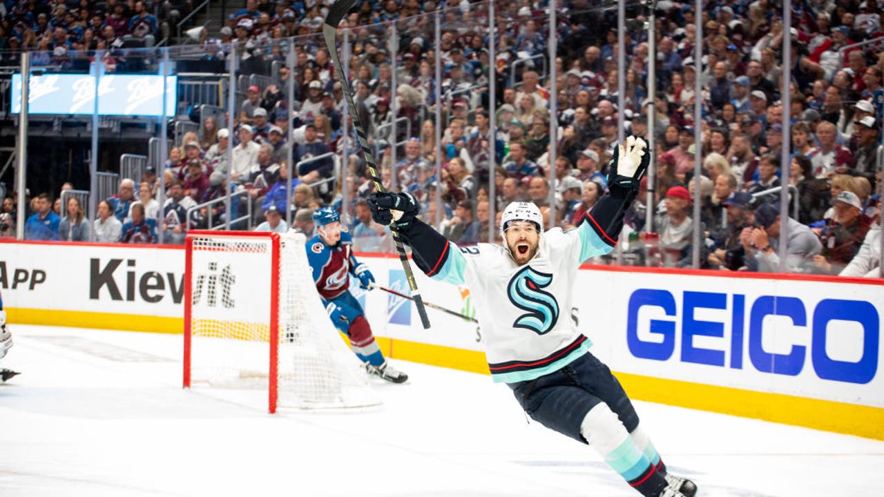 Kraken hold off Avalanche in Game 7 victory, sending reigning Stanley Cup  champions home