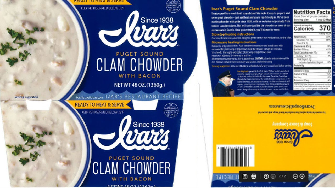 Ivars deals clam chowder