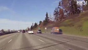 VIDEO: Witness gets shot at by hit-and-run suspect he was tailing