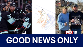 Good News Only: $30k raised for Pierce Co. humane society; Kraken land playoffs spot;
