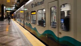 Expect Link Light Rail delays after clock punches through roof of Westlake Station