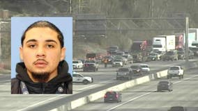 Troopers arrest suspect accused of shooting driver in face on I-5