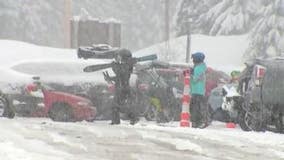 More snow falls over Snoqualmie Pass