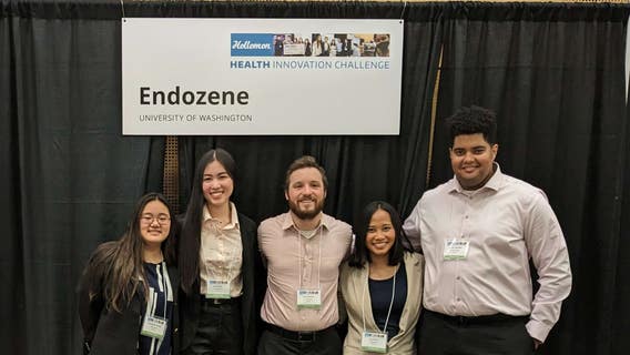 University of Washington students creating early-detection endometriosis test