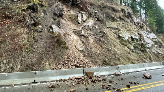 SR 7 near Eatonville reopened after slide