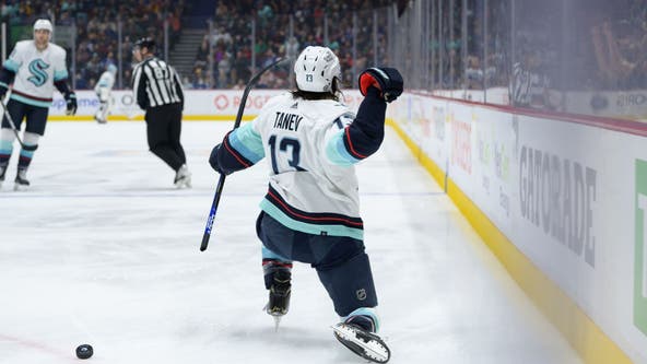 Kraken score five unanswered to beat Canucks 5-2, on brink of playoff berth