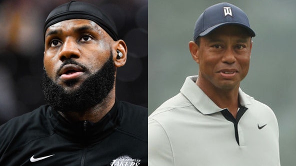 LeBron James, Tiger Woods become first billionaire athletes while still playing