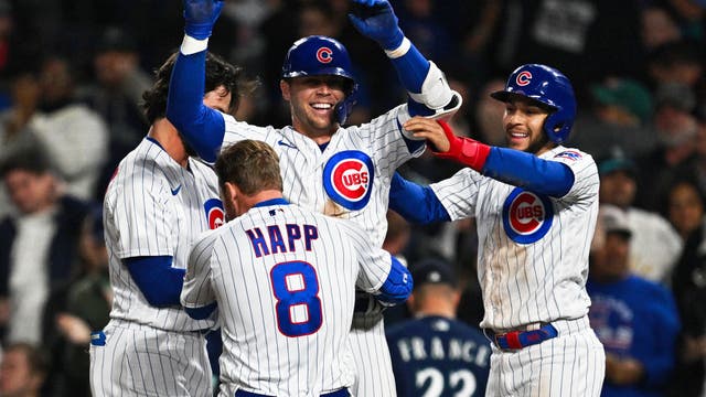 Nico Hoerner's 10th inning RBI single lifts Cubs past Mariners 3-2