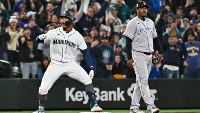 Julio Rodríguez's four RBI carry Mariners to 9-2 win over Rockies
