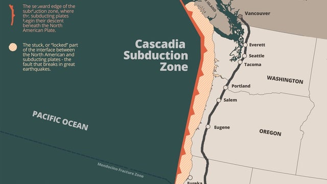 Researchers discover 'leak' in seafloor along Cascadia Subduction Zone