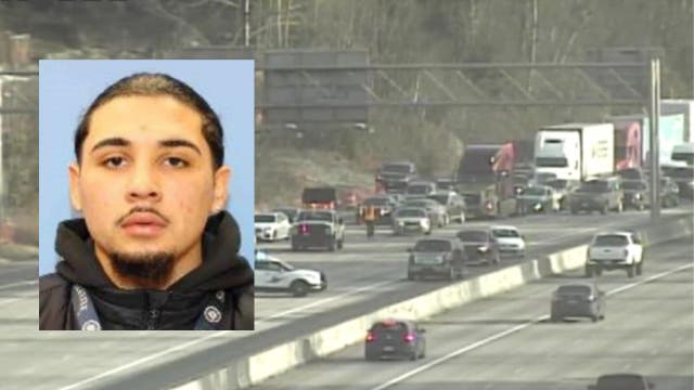 Troopers arrest suspect accused of shooting driver in face on I-5