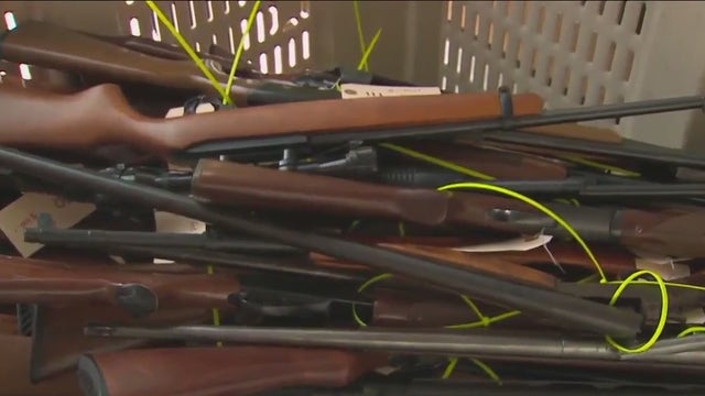 King County Sheriff's Office hosts gun buyback event in Burien